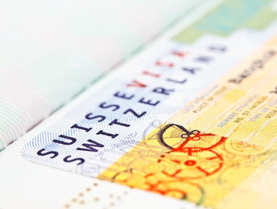 تأشيرة سويسرية