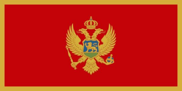 علم جمهورية الجبل الأسود