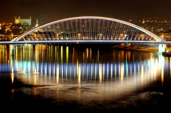 الجسور في براتيسلافا