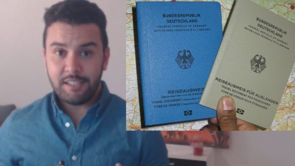 جواز سفر اللاجئين في المانيا