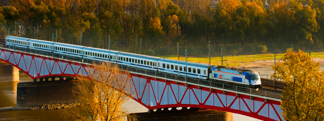 قطار من أوكرانيا إلي ألمانيا