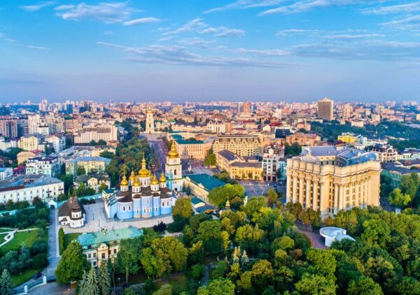 مدينة كييف عاصمة أوكرانيا