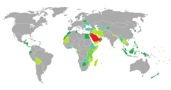 الدول التي لاتحتاج فيزا للسعوديين