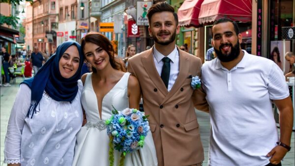 يوم الزفاف فى البوسنة